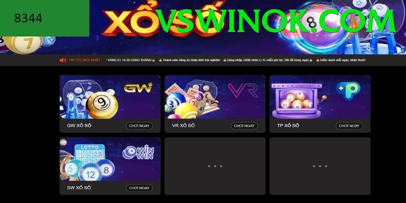 Xổ Số Online - vswin - Mượt mà